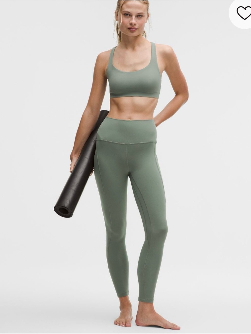 lululemon Align High-Rise Pant Leggings | Pockets | 25 inch length | Willow Leaf